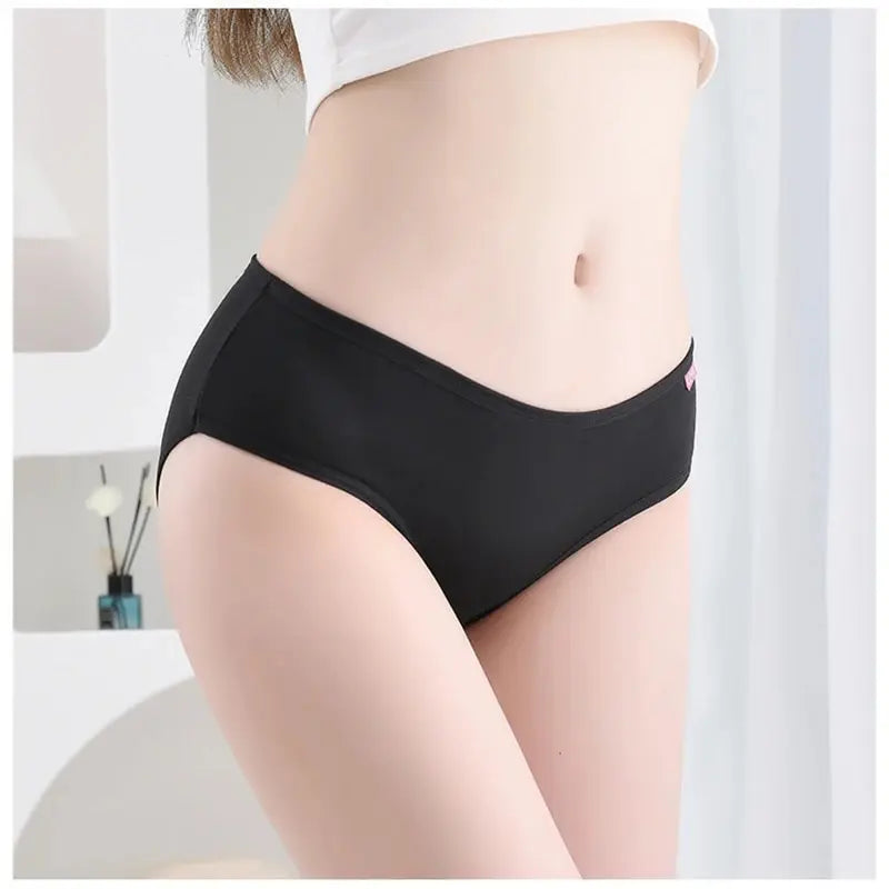 7Pcs/Lot Cotton Panties Women Sexy Underwear Plus Size Briefs Girls