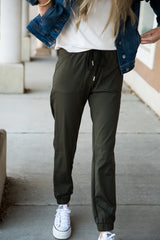 DT Magic Mid-weight Joggers in Moss Green