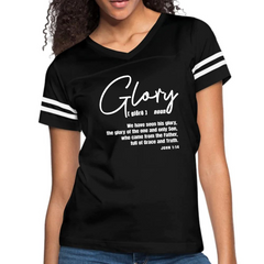 Vintage Sport Graphic T-shirt - Glory - Christian Inspiration