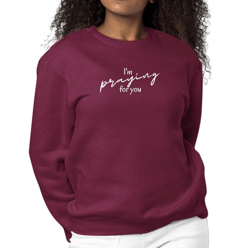 Graphic Sweatshirt Say it Soul, I'm Praying