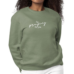 Graphic Sweatshirt Say it Soul, I'm Praying